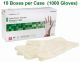 Latex Powder-Free Exam Gloves (10 Boxes/ Case) - Small