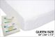 Essential® QUEEN Size Contour Fitted Vinyl Mattress Protector, 60 x 80 x 7